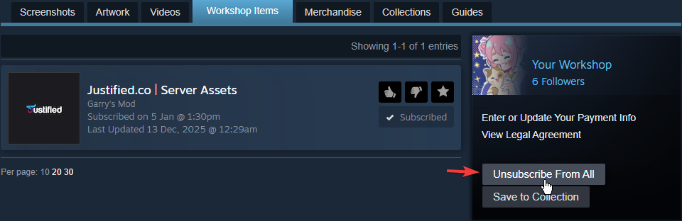 Unsubscribe From All